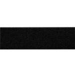 Elastic ribbon black 25mm