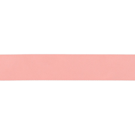 Ruban de satin rose 25 mm (qt)