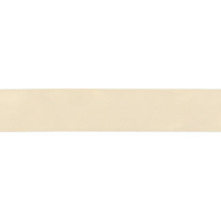 Satinband 25mm ecru (quantity)