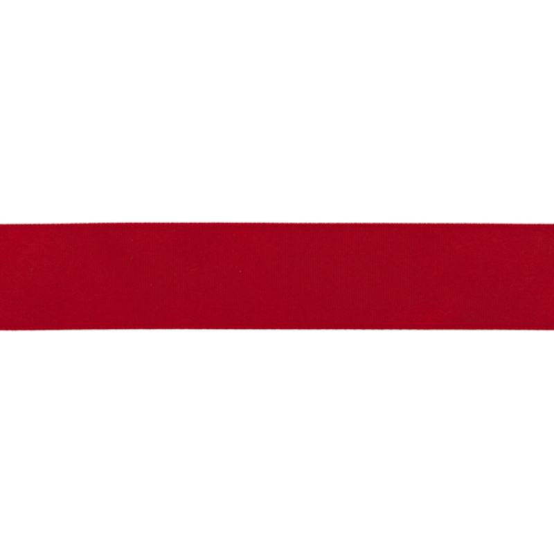 Ruban de satin 25 mm rouge (qt)