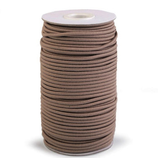 3mm Brown Rubber Cord