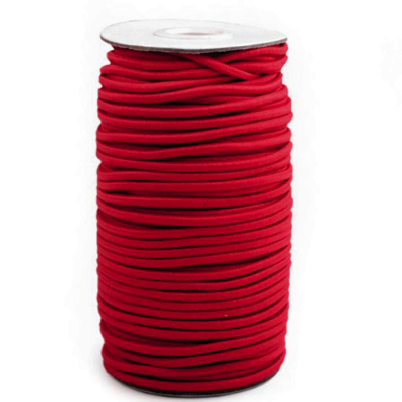 Rubber cord 3mm red