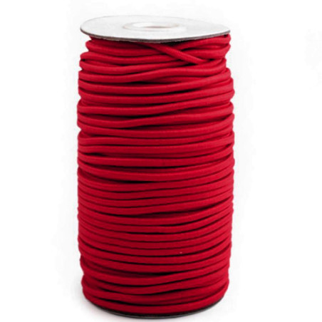 Rubber cord 3mm red
