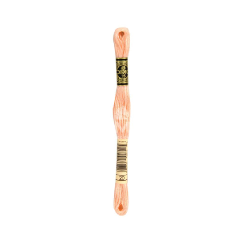 Embroidery thread - DMC Mouliné - 0020 salmon pink