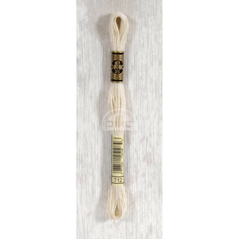 Embroidery thread - DMC Mouliné - 0712 ecru