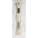 Embroidery thread - DMC Mouliné - 0712 ecru