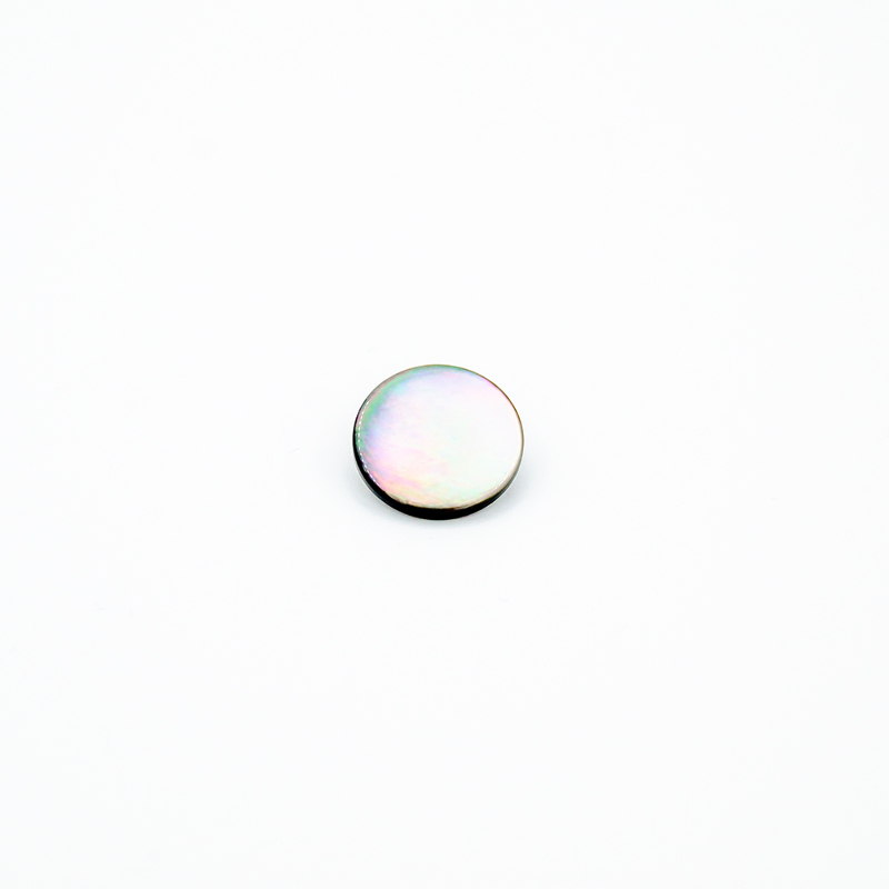 Eyelet button - pearl 20mm (b)