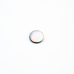 Eyelet button - pearl 20mm (b)