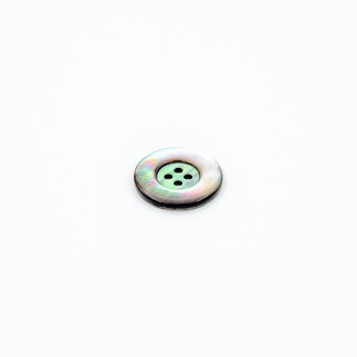 4-hole button - mother of pearl 25mm (b)