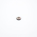 Bouton 4 trous - nacre 15 mm (b)