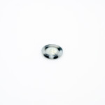 Jacket button - 28mm light grey melange (b)