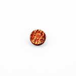 Shank button - wooden texture 27mm (b)