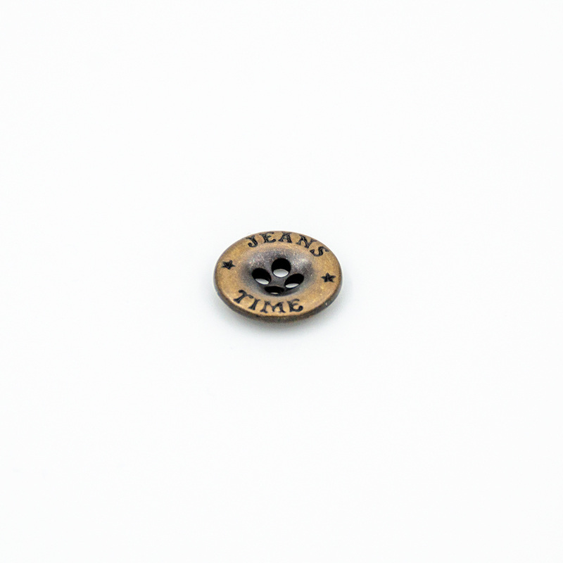 Pince à épiler en métal 4 trous, longueur 20 mm, Jeans Time (b)