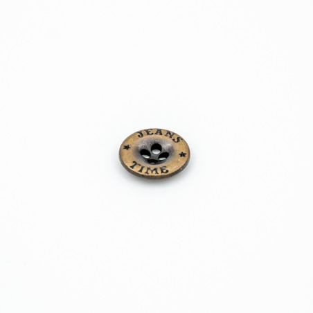 Pince à épiler en métal 4 trous, longueur 20 mm, Jeans Time (b)