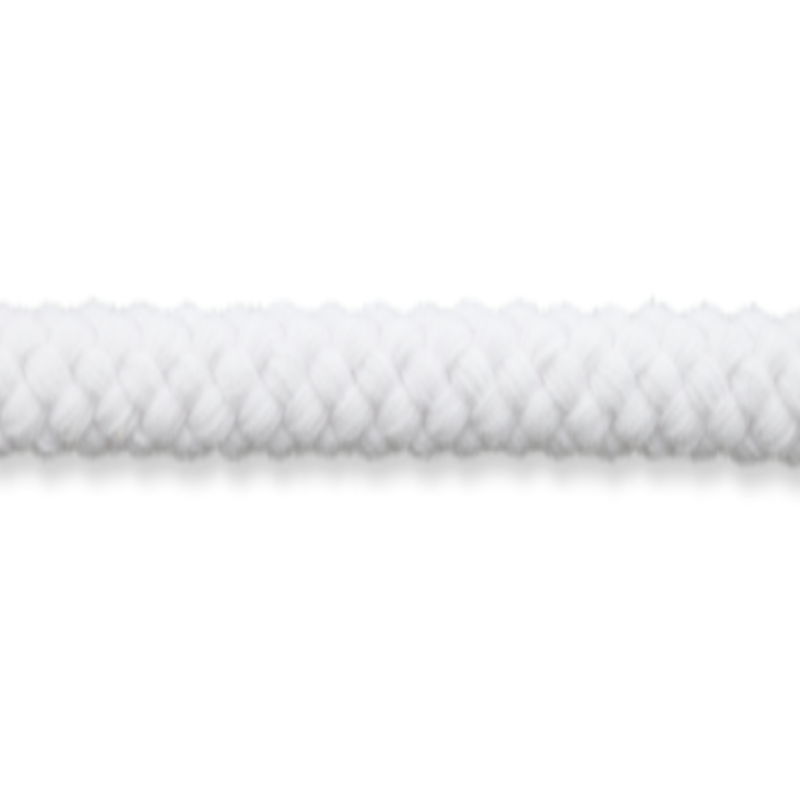 Cotton cord 9mm white (uk12)