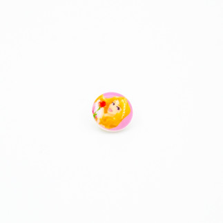 Button - - Disney Rap Rapunzel  mm