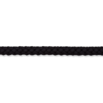 Cotton cord 9mm black (uk80)