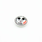 Bouton poussoir - Disney Mickey blanc 20 mm