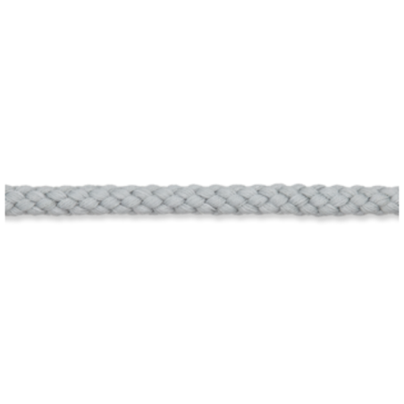 Cordon en coton 9 mm gris clair (uk76)