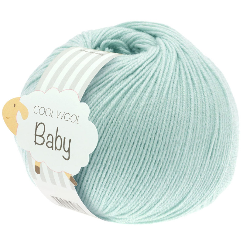 Lana Grossa - Cool Wool Baby light turquoise (257)