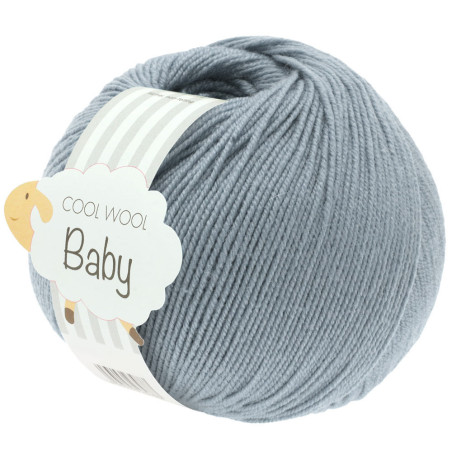 Lana Grossa - Cool Wool Baby gray (264)