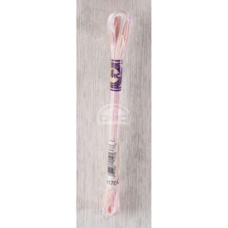 Embroidery thread - DMC Mouliné gradient - 4170 light pink