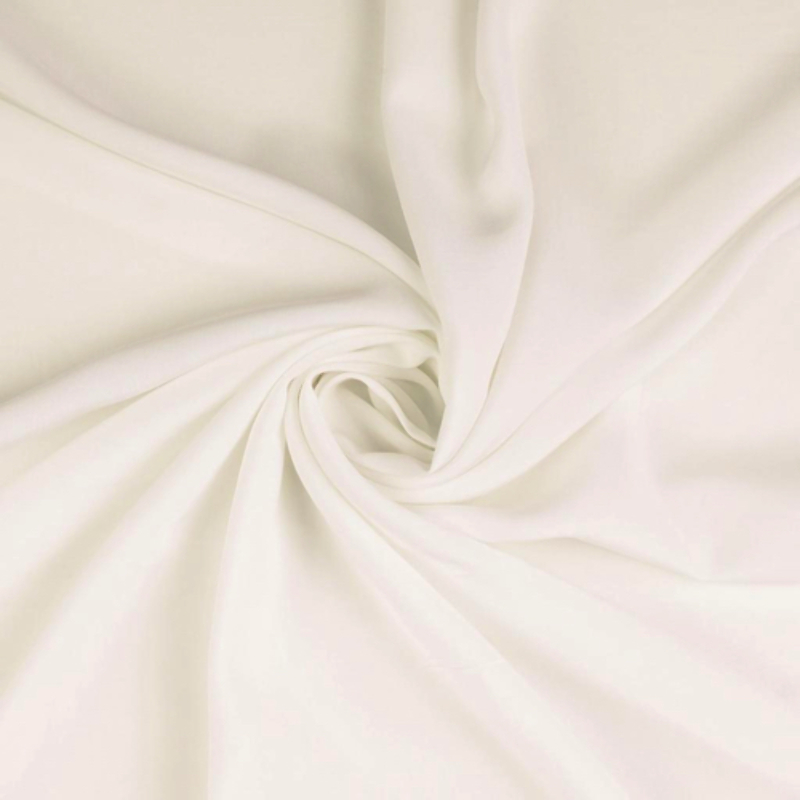 Woven Viscose - Solid white