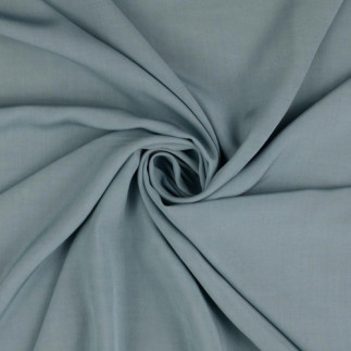 Viscose - Webware Uni bleu fumée