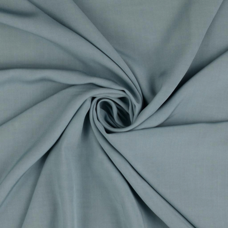 viscose - woven fabric plain smoke mint viscose - woven fabric plain smoke mint