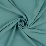 viscose - woven fabric plain smoke green