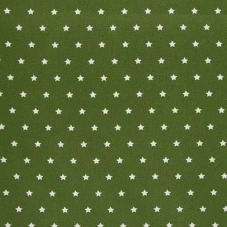 Oilcloth acrylic - Meluna star khaki