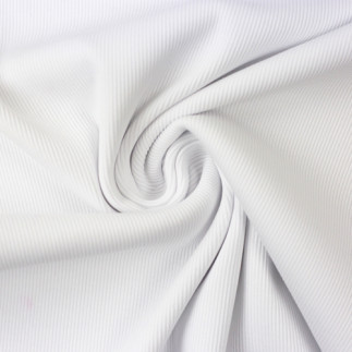 Tessa ribbed cuffs - white (011)