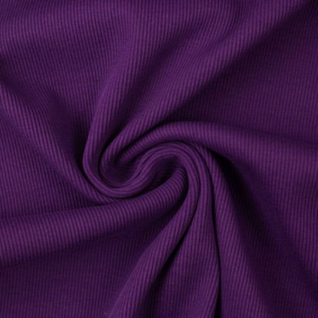 Rippenbündchen Tessa - violett (647)