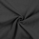 double gauze - Bambino Uni dark grey