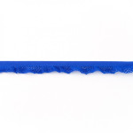 Volants tissu de dentelle élastique royal