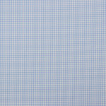 coton tissé - mini carreaux bleu clair / blanc