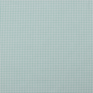 Coton - mini carreaux menthe / blanc