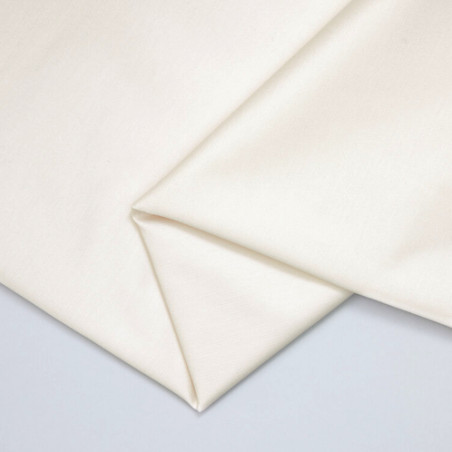 Mind the Maker - Organic Cotton Stretch Twill Cremeweiss