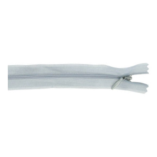 Invisible zipper - 22cm - grey (04)