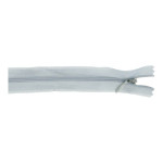 Fermeture éclair invisible - 22 cm - grise (04)