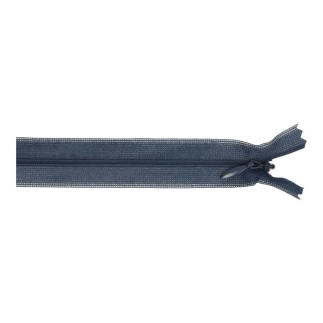 Invisible zipper - 22cm - navy (210)