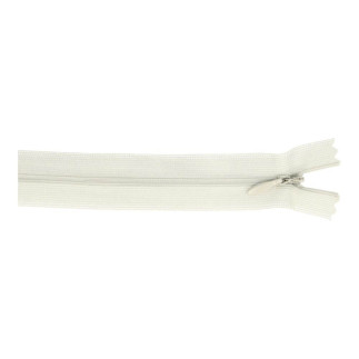 Invisible zipper - 22cm - light grey (05)
