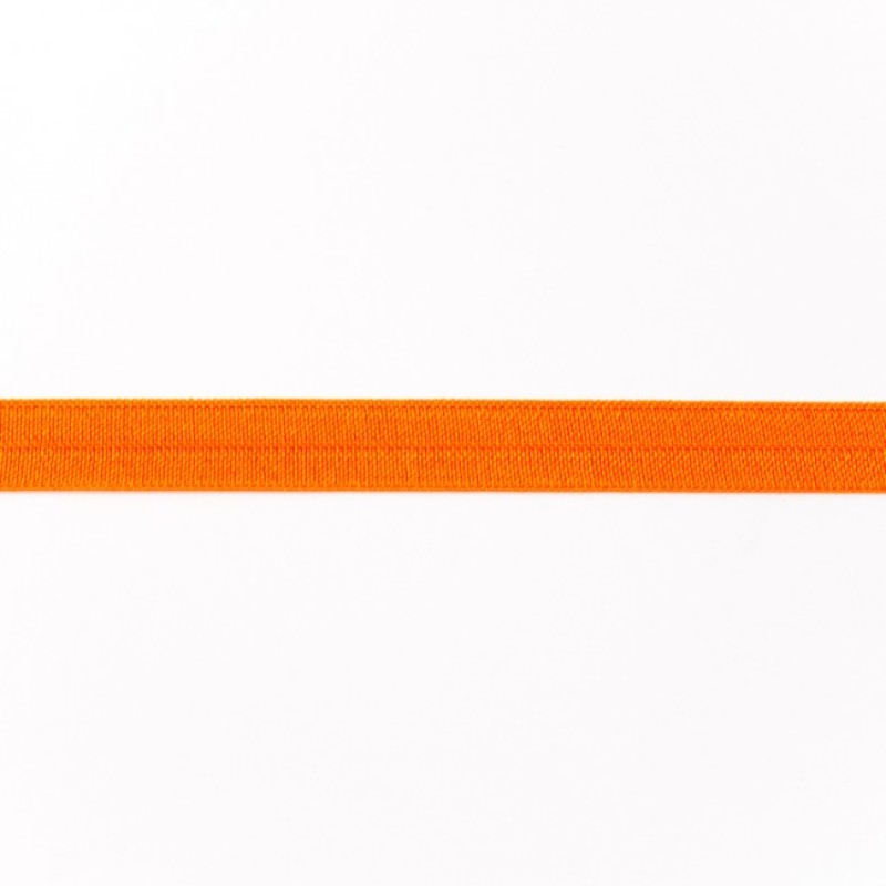 Elastic edging tape orange (kh)