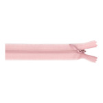 Fermeture éclair invisible - 22 cm - rose poudré (126)
