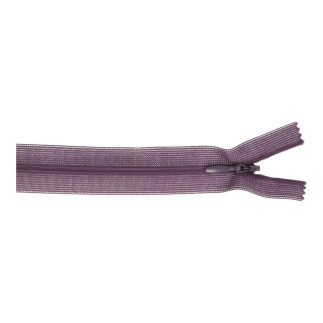 Nahtverdeckter Reissverschluss - 22cm - violett (150)