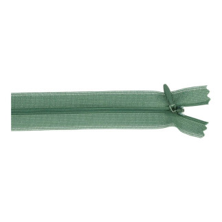 Invisible zipper - 22cm - dark green (461)