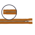 Fermeture éclair pour pantalon 15 cm laiton ocre