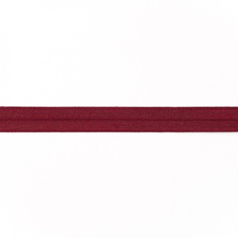 Bias tape elastic bordeaux (kh)