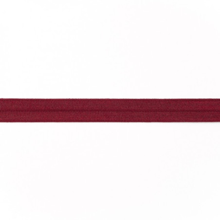 Elastic edging band burgundy (kh)