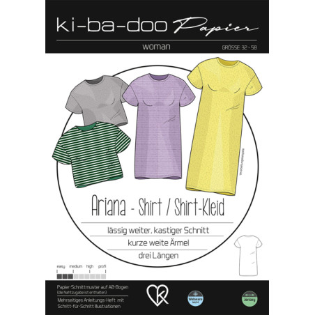 Ki-Ba-Doo Damen Shirt/-kleid Ariana